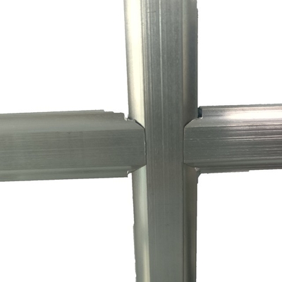 사용자 정의 색상 PVC 꽃 조지아 바 장식 바 격자 바 두 개의 창문