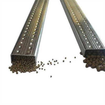10A 10mm 은/검은 알루미늄 스페이저 바 가구 두 번 유리 견고하고 견고한